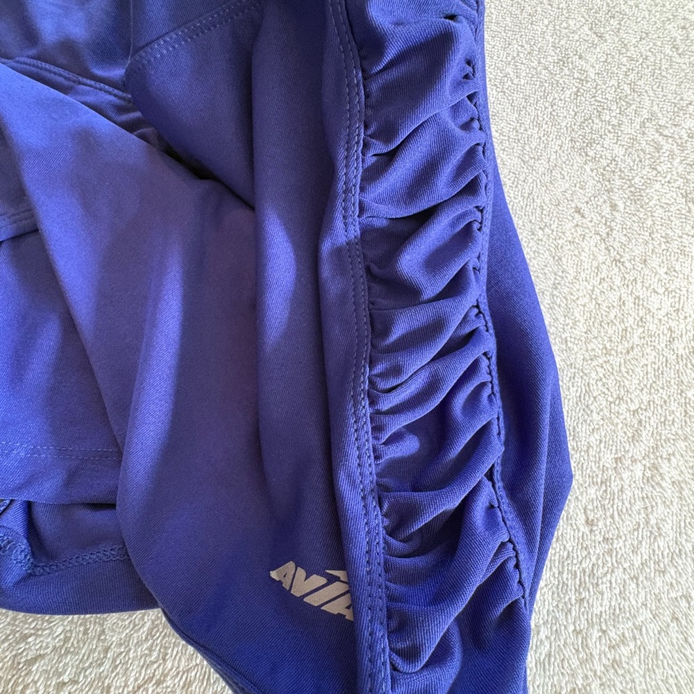 Avia Purple Ruched Athletic Skirt Skort Size M - Picture 6 of 9